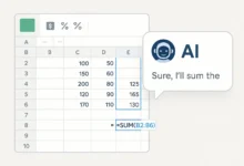 AI Spreadsheet Assistant Tool