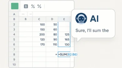 AI Spreadsheet Assistant Tool