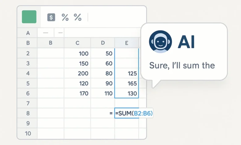 AI Spreadsheet Assistant Tool