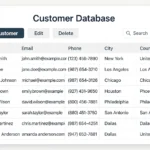 Customer Database Tool