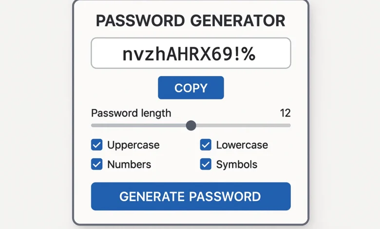 Password Generator Tool Online