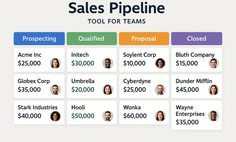 Sales Pipeline Tool for Teams
