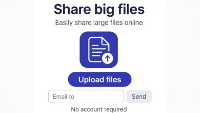 Share Big Files Tool