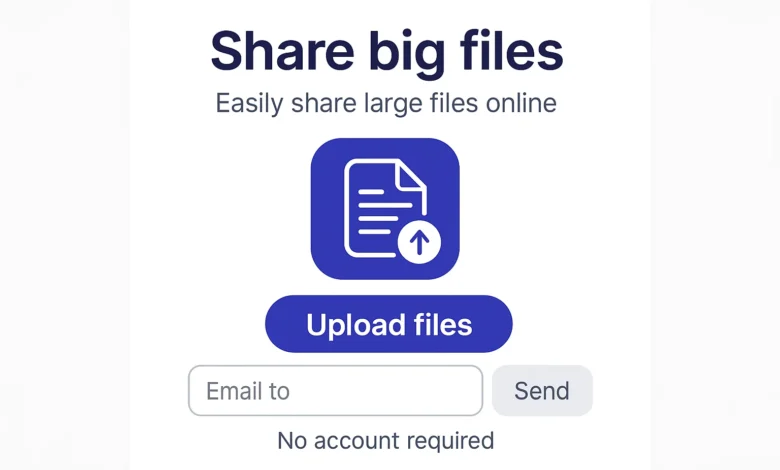 Share Big Files Tool