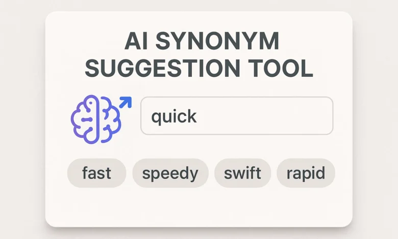 ai synonym suggestion tool