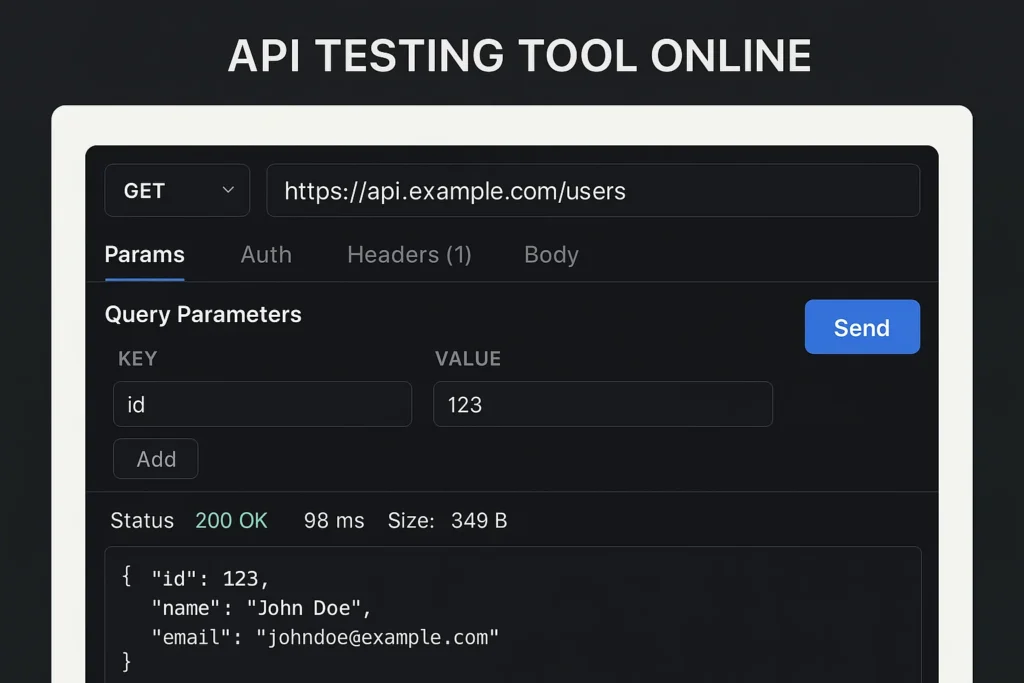 api testing tool online